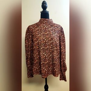 SHEIN High Neck Blouse